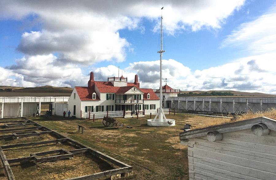 Reconstructed Fort Union Trading Post, North Dakota