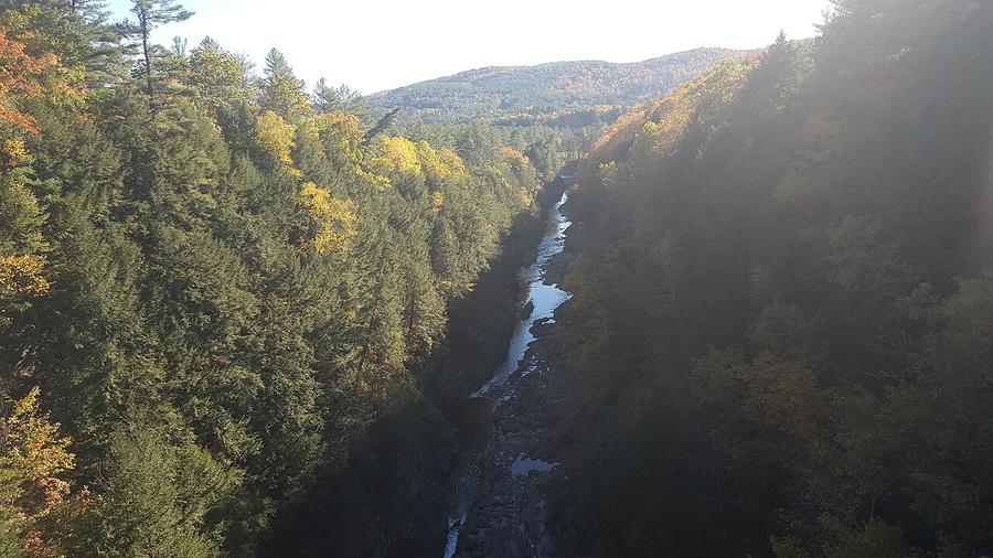 Quechee Gorge and the Ottauquechee River, Vermont